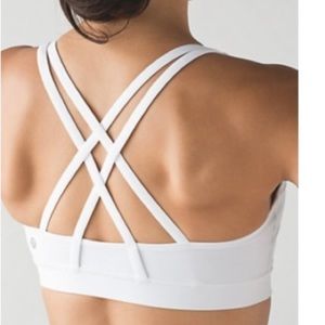 Lululemon Energy Bra white size 12